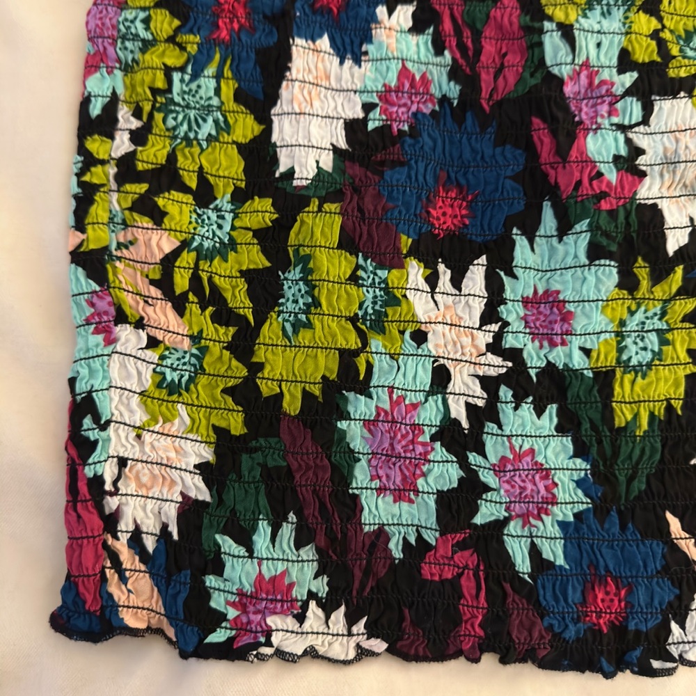 GUESS FLORAL BODYCON DRESS - Picture 7 of 9